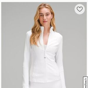 Lululemon Define Jacket - White - Sz 8